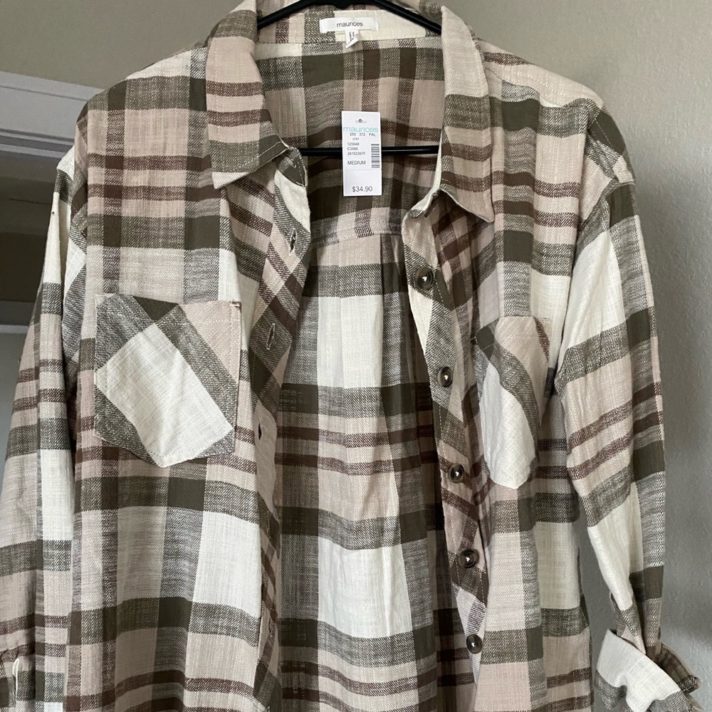 Flannel top